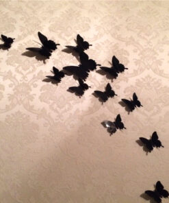 Black Butterfly Stickers