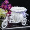 White Tricycle Desk Basket
